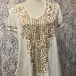 Johnny Was NWT Kemi Drape Shirt M NWT